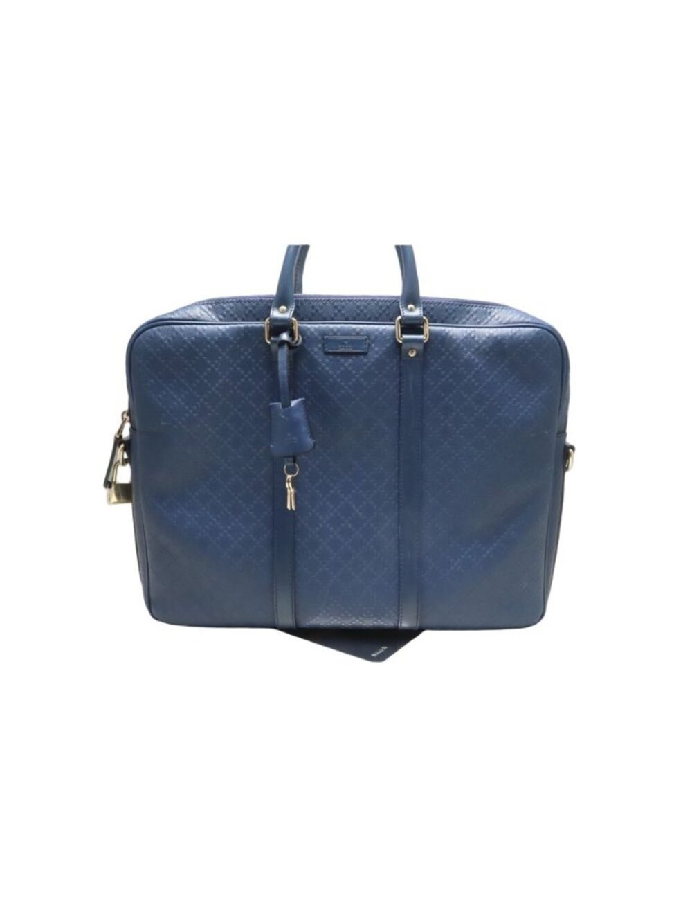 Gucci Diamante Leather Business Briefcase